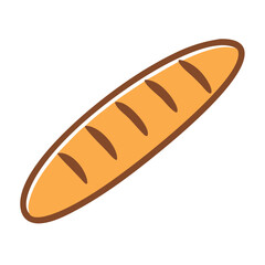  Fresh Baguette Loaf with Crust