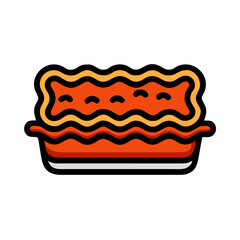  Baked Lasagna with Cheese Topping