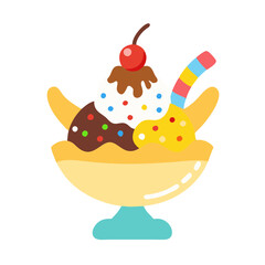  Delicious Banana Split Sundae