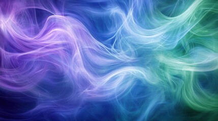 Fototapeta premium abstract background with smooth lines in blue, purple and green colors