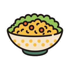  Quinoa Salad in a Bowl