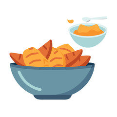  Colorful Roasted Sweet Potatoes with Honey