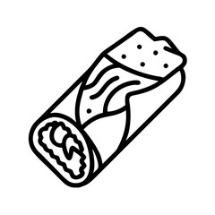  Delicious Burrito Wrapped in Foil