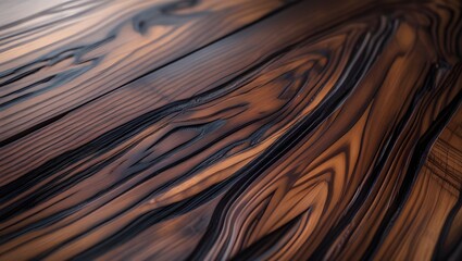 background abstract smooth wave wood pattern background with brown tones