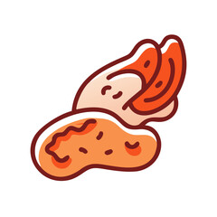  Crispy Chicken Wings with Sauce