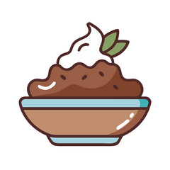  Delicious Chocolate Pudding with Cream