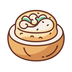  Delicious Clam Chowder in Bread Bowl