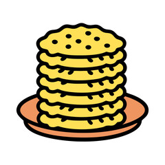  Delicious Corn Fritter Stack