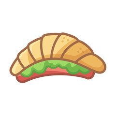  Delicious Croissant Sandwich