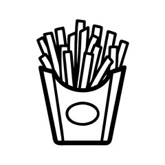  Crispy French Fries in Paper Cup