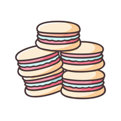  Delicious French Macaron Stack