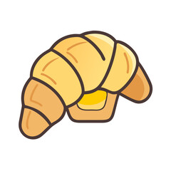  Nutritious Croissant with Butter