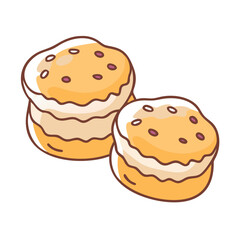  Classic Scones with Clotted Cream Delight