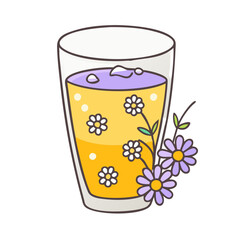  Classic Iced Lavender Chamomile Tea