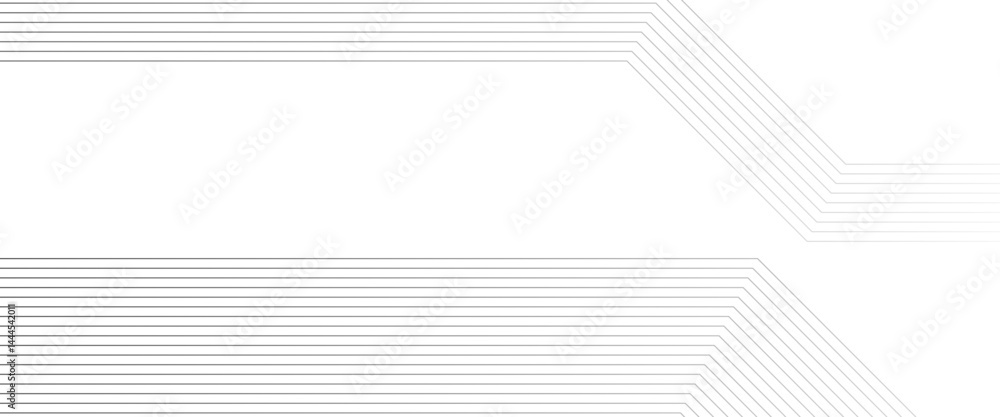 Aufkleber Abstract background wave line elegant white striped diagonal line technology concept web texture.