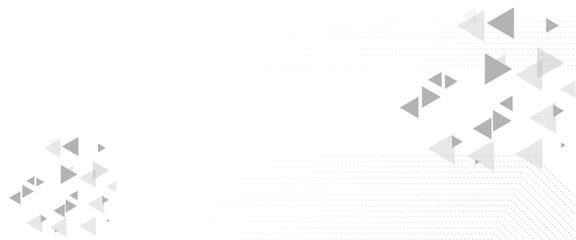 Abstract triangular geometric pattern. Black and white triangle background.