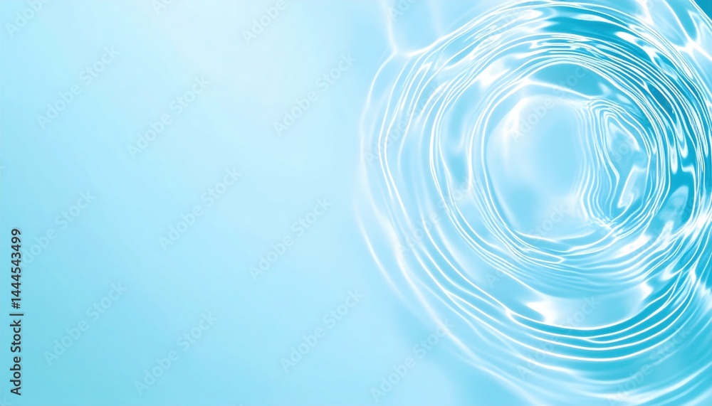 Poster water ripple action underwater abstract image calm environment close-up view serenity concept