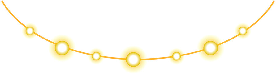 Christmas Hanging String Lights 
