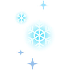 Christmas Shiny Snowflake Decoration
