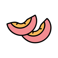  Fresh Peach Slices