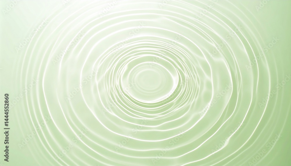 Poster ripple effect on water surface natural environment abstract imagery calm setting top-down view tranq