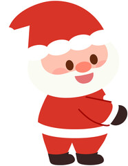 Cute Christmas Santa - Standing 