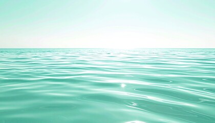 Obraz premium Calm ocean waves seaside nature photography serene environment aerial view tranquility concept