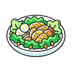  Tasty Grilled Chicken Caesar Salad