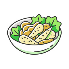  Herb Grilled Chicken Caesar Salad
