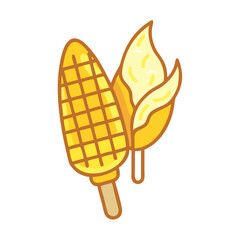  Tasty Grilled Corn with Butter