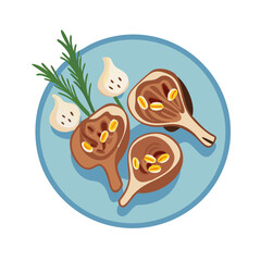  Savory Grilled Lamb Chops with Garlic Rosemary