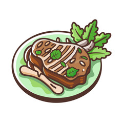  Grilled Lamb with Refreshing Mint Jelly