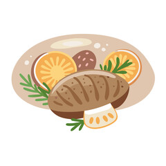  Savory Portobello Mushrooms with Herbs