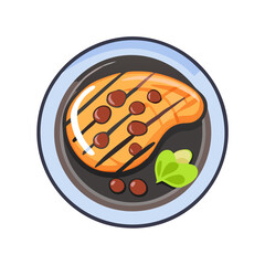  Savory Grilled Salmon with Balsamic