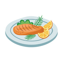  Savory Grilled Salmon with Dill Sauce
