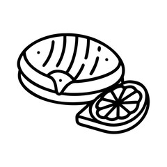  Grilled Salmon with Fresh Lemon