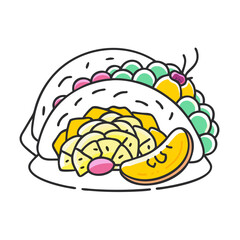  Grilled Shrimp Tacos with Mango Salsa