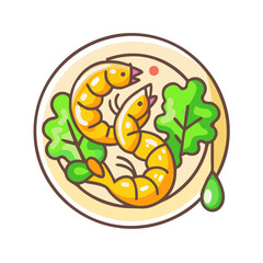  Grilled Shrimp with Cilantro Dressing