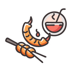  Delicious Grilled Shrimp with Spicy Dipping Sauce