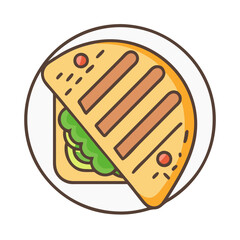  Tasty Grilled Vegetable Quesadilla