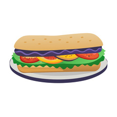  Flavorful Grilled Vegetable Sandwich with Hummus