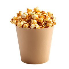 Delicious popcorn in a classic cup, perfect for movie nights or snacking anytime.