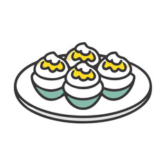  Tasty Plate of Deviled Eggs