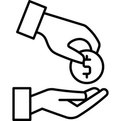 Outline Charity Icon