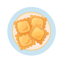  Tasty Plate of Ravioli