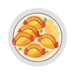  Savory Plate of Grilled Shrimp Tacos