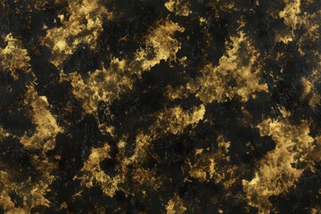 Abstract gold and black textured pattern