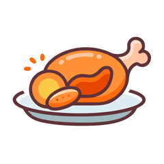  Savory Roasted Duck with Orange Sauce