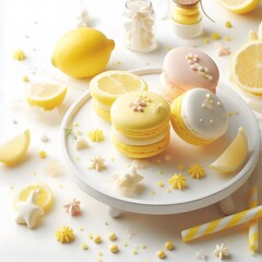 레몬 마카롱, jpeg (a lemon macaron, jpeg)