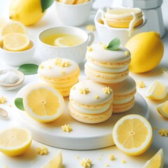 레몬 마카롱, jpeg (a lemon macaron, jpeg)